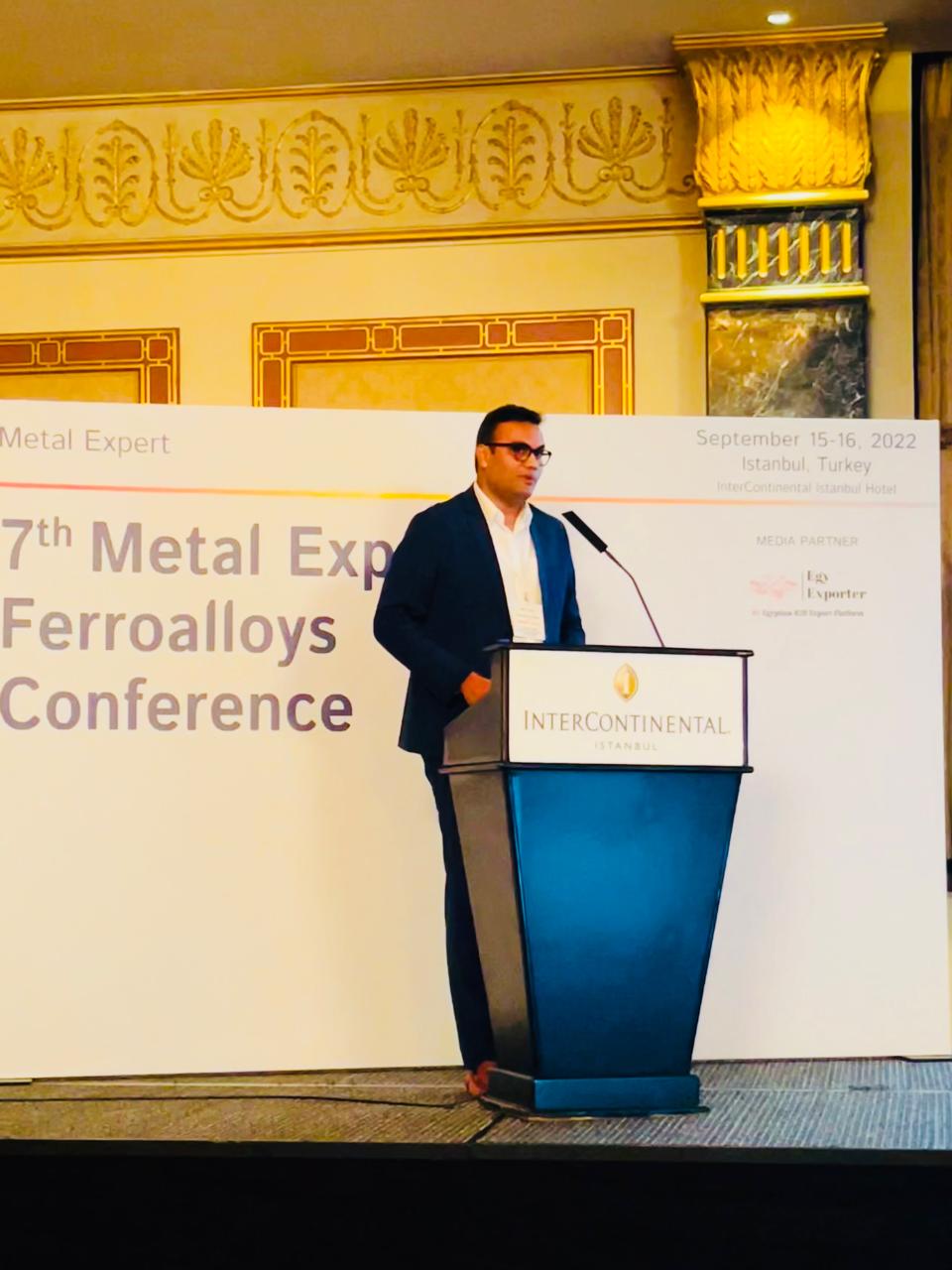 Speaking at Metal Expert Ferro Alloys Conference